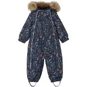 Kuling Val D'Isere Painettu Talvihaalari Mighty Forest 80 cm Laivastonsininen 80 cm Pojat, Tytöt