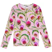 Molo GOTS Rose Pitkähihainen T-paita Artichoke Glow 98 cm Vaaleanpunainen 98 cm Tytöt