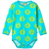 Smafolk Apples Vauva Body Blue Atoll 86 cm Sininen 86 cm Pojat
