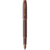 Parker IM Monochrome Burgundy -mustekynä, fine kärki, sininen muste