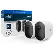 Arlo Pro 5 2K+ ulkovalvontakamera, 2 kpl, valkoinen