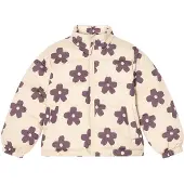 Kuling Bern Puffer-takki Aubergine Flower 134 cm Valkoinen 134 cm Pojat, Tytöt