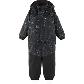 Reima Kirkas Reimatec Talvi Haalari Black Black-122 cm Musta 122 cm Pojat, Tytöt