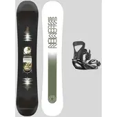 Salomon Pulse + Pact Black L 2026 Lumilautapaketti uni Koko 160