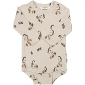Joha Pitkähihainen Vartalo Light Beige Light Beige-100 cm Beige 100 cm Tytöt