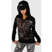 Affliction Cosmic Inferno Huppari musta, L