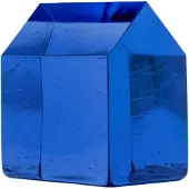 Kosta Boda Kosta talo Musta, 13,8 cm