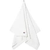 Lexington Home Velour Jacquard Logo Towel White - White - 100X150