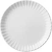 Georg Jensen - Bernadotte coupe Lautanen 22,5 cm Valkoinen