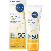 Nivea SUN UV Face Anti-Age Q10 Cream SPF 50+ 40 ml