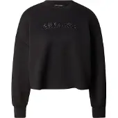 Armani Exchange for woman. XW002049AF21298UC001 Boxy sweatshirt black (XL), Casual, Cotton