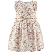 Happy girls Mekko beige / vesi / ruskea
