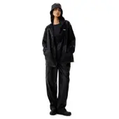 Hunter Izzy Pu Hooded Jacket - Black - S