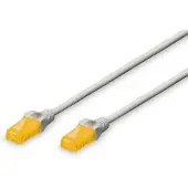Digitus CAT 6A U-UTP PATCH CORD, CU, LSZH AWG 26/7, LENGTH 5 M, COLOR GREY (DK-1613-A-050)