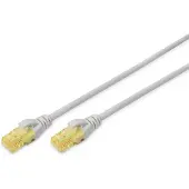 Digitus CAT 6A U-UTP PATCH CORD, CU, LSZH AWG 26/7, LENGTH 1 M, COLOR GREY (DK-1613-A-010)