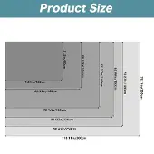 Hobby Hall Ylellinen Lehtikuvio Matto, 31,5 * 47,24 colio / 80 * 120 cm