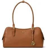Ralph Lauren Natural Smth Leathr-Mrcy Zp Schl-St - Brown - ONE SIZE
