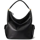 Ralph Lauren Soft Nappa-Blaike Lg Sh-Sba-Lrg - Black - ONE SIZE