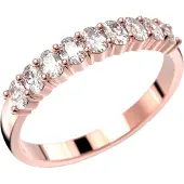Festive Auréa Band 0.45 ct timanttisormus 14-760-045-PK-HSI1