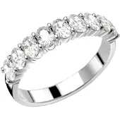 Festive Auréa Band 0.90ct timanttisormus 18-769-090-VK-LABGVS1