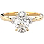 Festive Megan Oval 1.14 ct timanttisormus 14-753-114-KK-LABGVS1