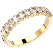 Festive Auréa Band 0.55ct timanttisormus 18-760-055-KK-LABGVS1