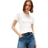 Tommy Hilfiger Cody Slim C-Nk S/S T-Shirt - White - XS