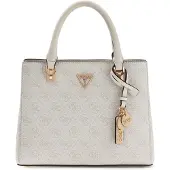 GUESS Olkalaukku 'Noelle' beige / valkoinen