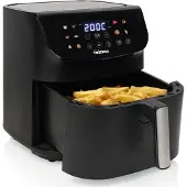 Tristar digitaalinen airfryer | FR-9073 | Teho 1800 W | Tilavuus 9 L | Kuumailmatekniikka | Musta
