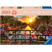 Ravensburger Sunset In Amsterdam 200P Ad - Pink - ONE SIZE