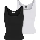 Urban Classics Organic Basic Rib Hihaton T-paita 2 Yksiköt