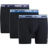 Nike Underwear Cotton Stretch Boxer Brief 3Pk - Black - S