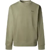 Pepe Jeans for man. PM5800154 Sweatshirt Geo Small Logo green (XL), Casual, Cotton