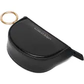 Calvin Klein Ck Embossed Mini Pouch Bag Charm - Black - ONE SIZE
