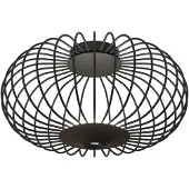 Grönlund Atmosphere LED plafondi 60cm 26+5,5W 3000K musta