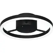 Grönlund Wheels LED plafondi 40cm 25W 3000K musta