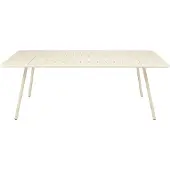 Fermob Luxembourg ruokapöytä 100x207 cm Latte beige