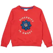The New Tnnorna Sweatshirt - Red - 122/128