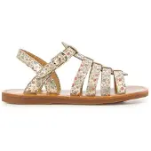 Pom Dapi Plagette Strap Kukalliset Sandaalit Kultainen 37 EU Kulta 37 EU Tytöt