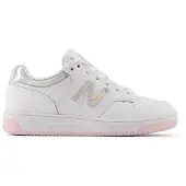 New Balance 480 Kids Lace Sneakers White White 31 EU 31 EU Tytöt