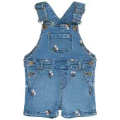 The New Siblings Ovia Haalarit Light Blue Denim Emb Light Blue Denim EMB 80 cm Sininen 80 cm Tytöt