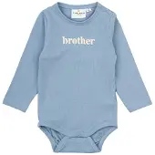 The New Siblings GOTS Nolan Body Ashley Blue Ashley Blue 86 cm Sininen 86 cm Pojat