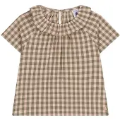 Petit Bateau Gingham Pusero Vaaleanpunainen 18 Months Vaaleanpunainen 18 kuukautta Tytöt