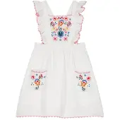 Louise Misha Huguette Mekko White 4 Y Valkoinen 4 vuotta Tytöt