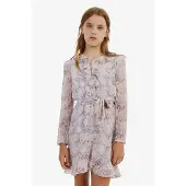 Bardot Junior Kukka-Kietaisumekko Lilac 4 Y Purppura 4 vuotta Tytöt