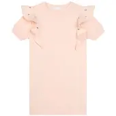 Chloé Villapaita Mekko Haaleanpinkki 4 Y Vaaleanpunainen 4 vuotta Tytöt