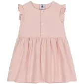Petit Bateau Vauvan Mekko Vaaleanpunainen 6 Months Vaaleanpunainen 6 kuukautta Tytöt