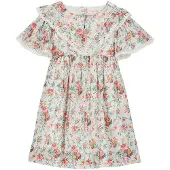 Louise Misha Siloe Mekko Cream Rosa Festa 6 Y Kermanvärinen 6 vuotta Tytöt