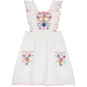 Louise Misha Huguette Mekko White 8 Y Valkoinen 8 vuotta Tytöt
