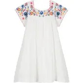 Louise Misha Daya Mekko White 3 Y Valkoinen 3 vuotta Tytöt